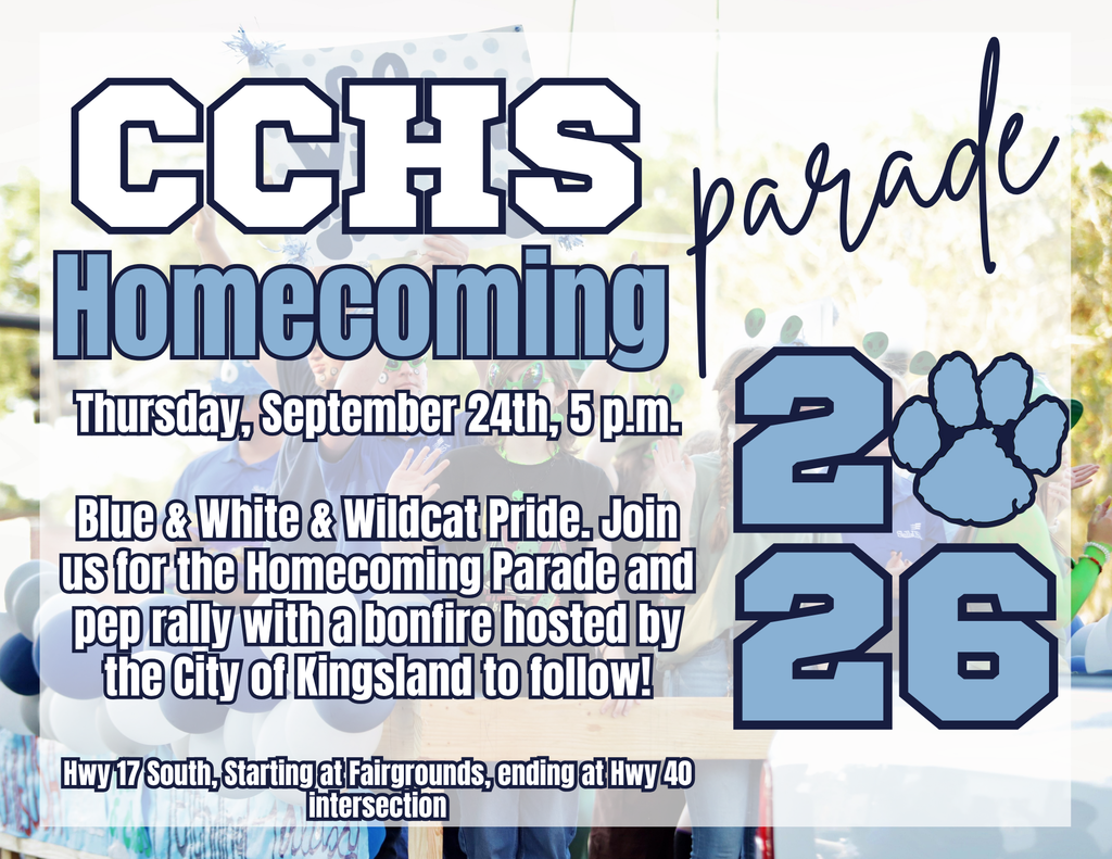 hoco parade flyer