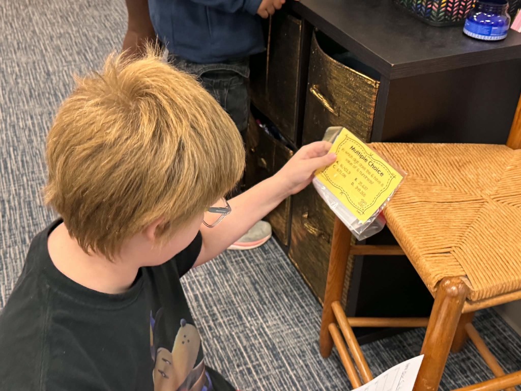 Our 5th graders turned into math detectives today, using caution tape, evidence bags, and place value skills to crack the case.