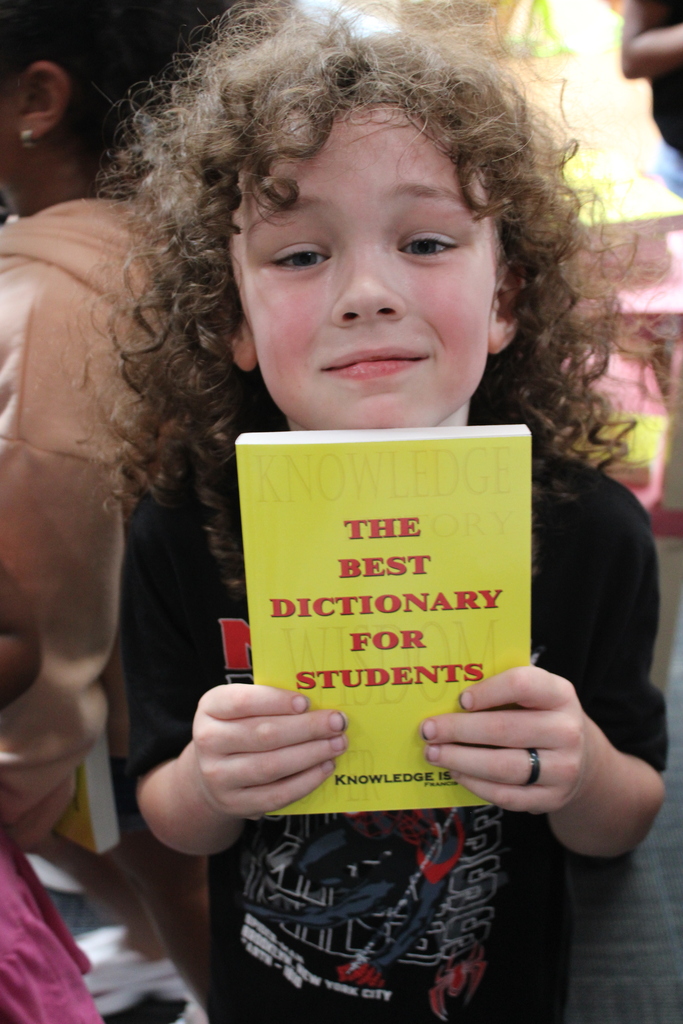 3rd graders received dictionaries from Kiwanis