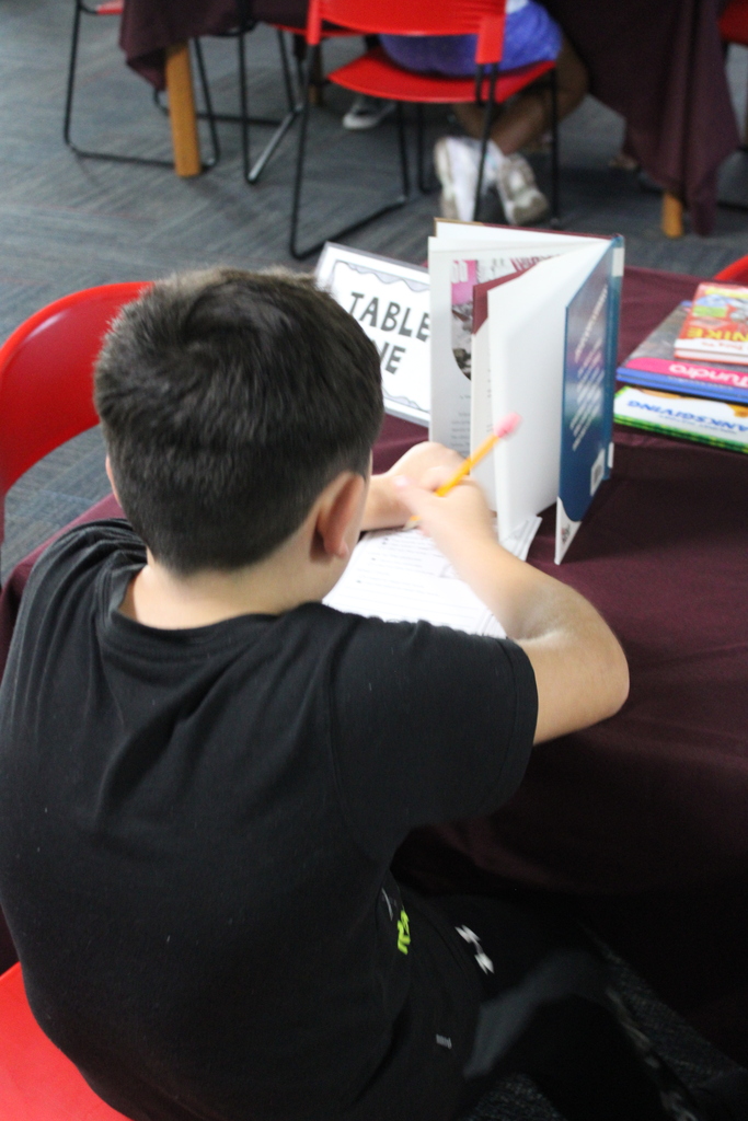 3rd grade reading cafe
