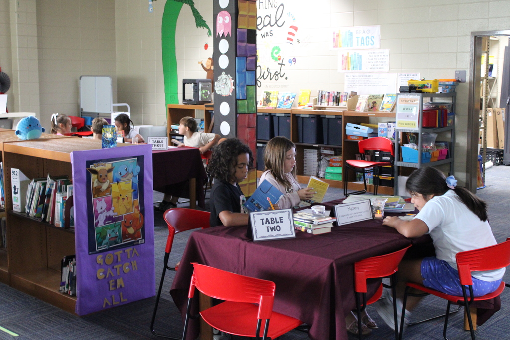 3rd grade reading cafe