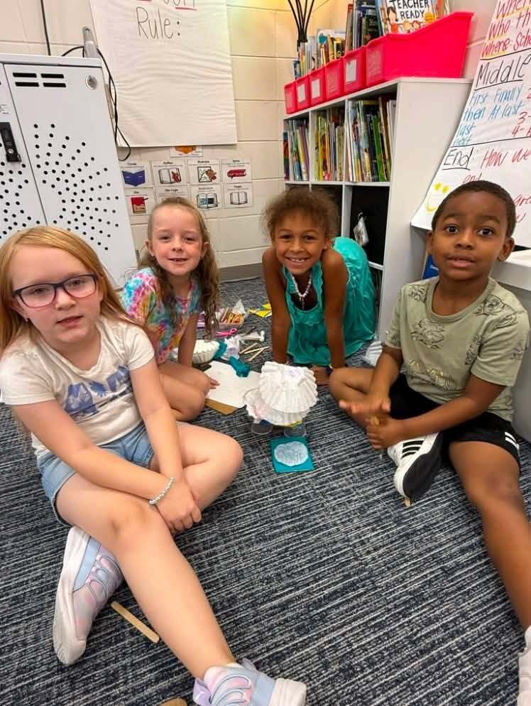 🐾 Mini-engineers on the move! Last week, our Kingsland Elementary School first graders dove into science standards with a hands-on STEM Shelter Challenge. After exploring essential animal survival needs, students stepped into the shoes of engineers to design and build safe, custom shelters for their animals! 🛠️ mini-engineers, big ideas!