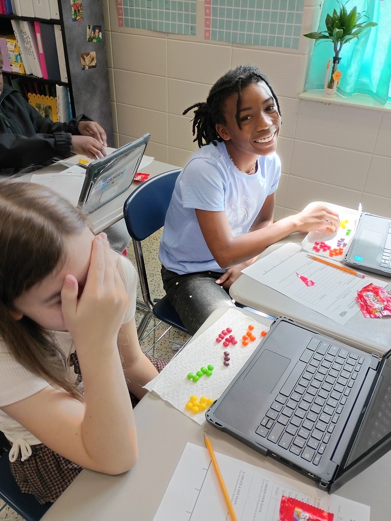 6th grade Skittles statistics