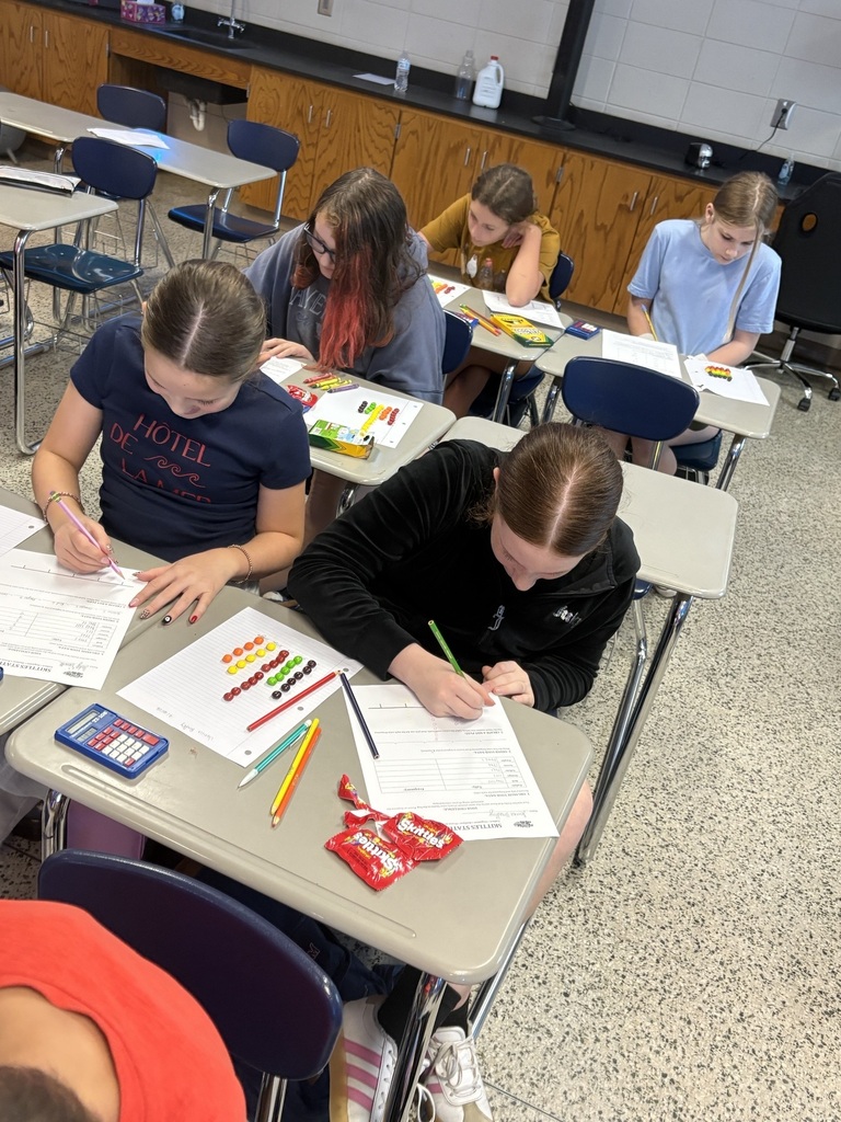 6th grade Skittles statistics