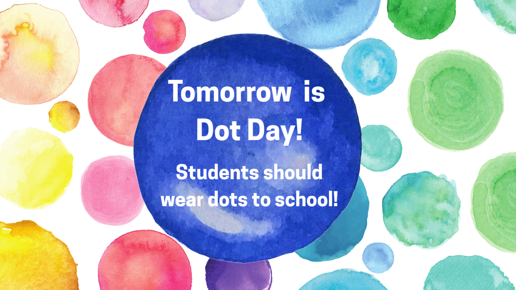Tuesday 9/15 is Dot Day