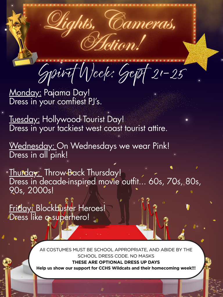 homecoming dress up days
