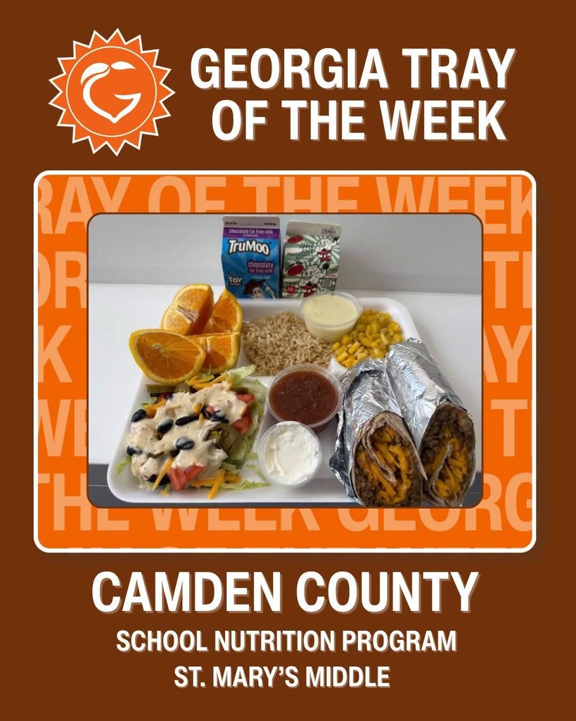 SMMS had the Georgia Tray of the Week- tacos and burritos.