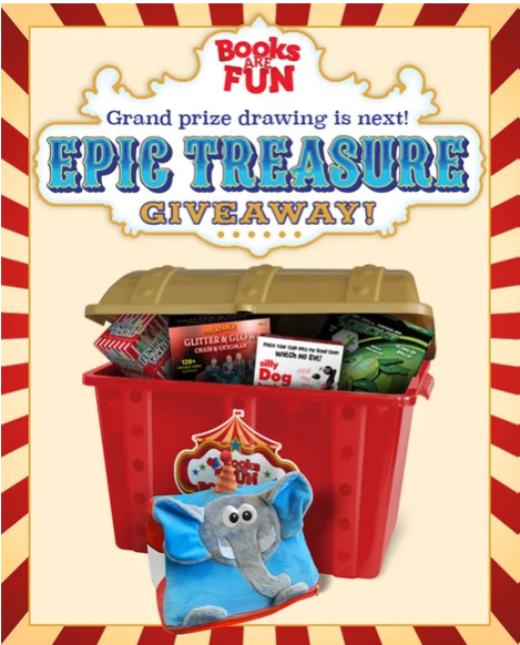 Book Blast Epic Treasure Giveaway coming soon!