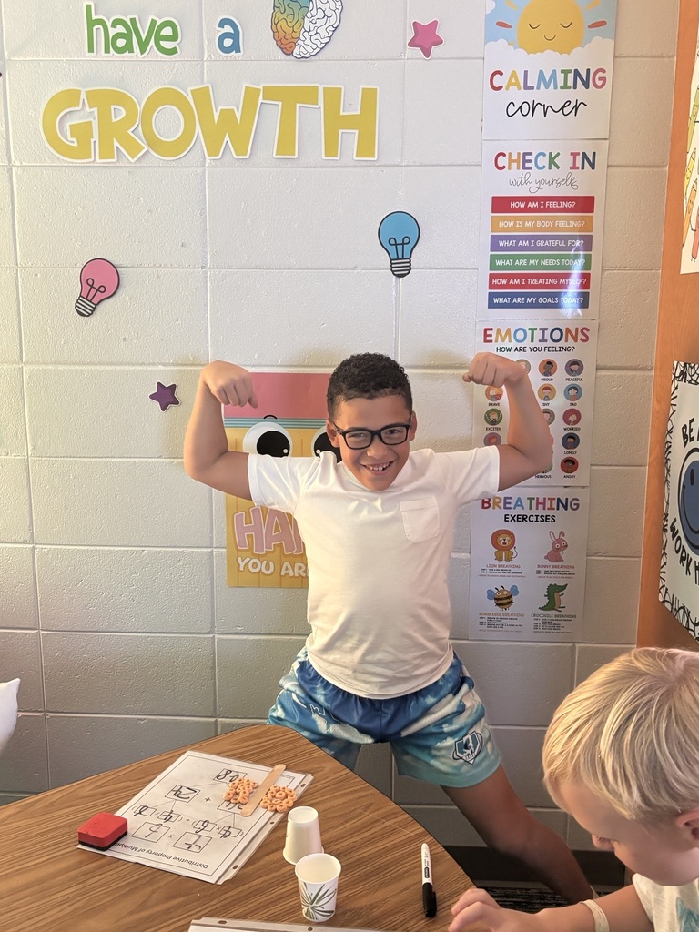 Ms. Jackson’s 3rd graders mastered the tricky concept of the distributive property by building cereal arrays and using popsicle sticks to physically break them apart!