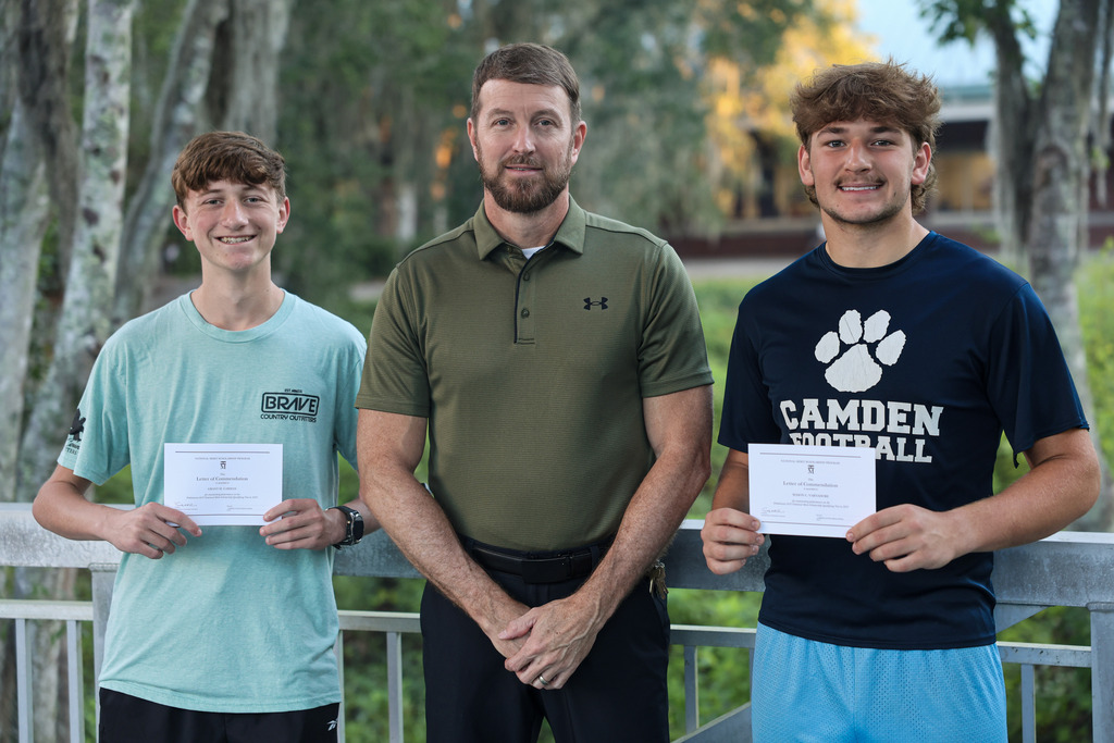 principal with two national merit scholarship semifinalists