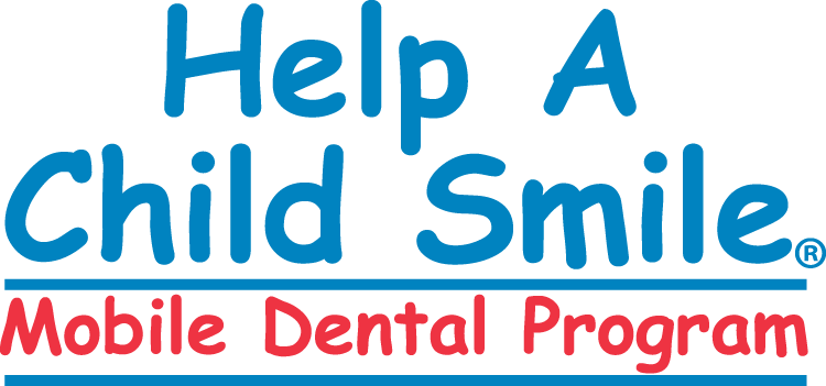 Image that says Help a Child Smile Mobile Dental Program