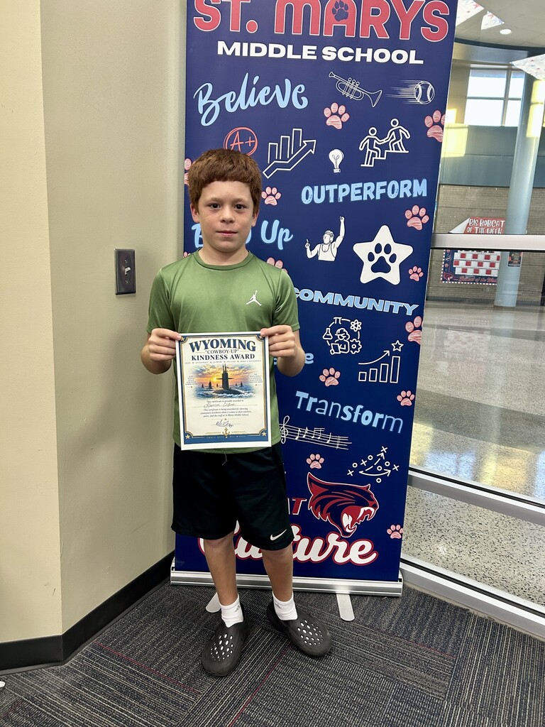 Kindness award winner