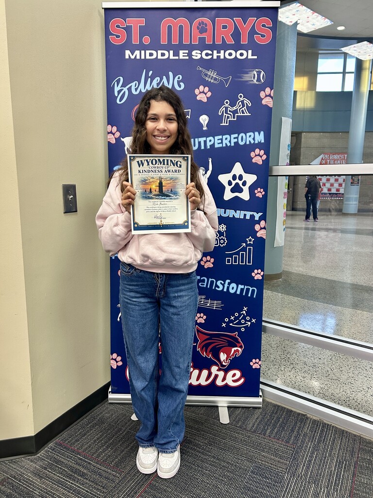 Kindness award winner