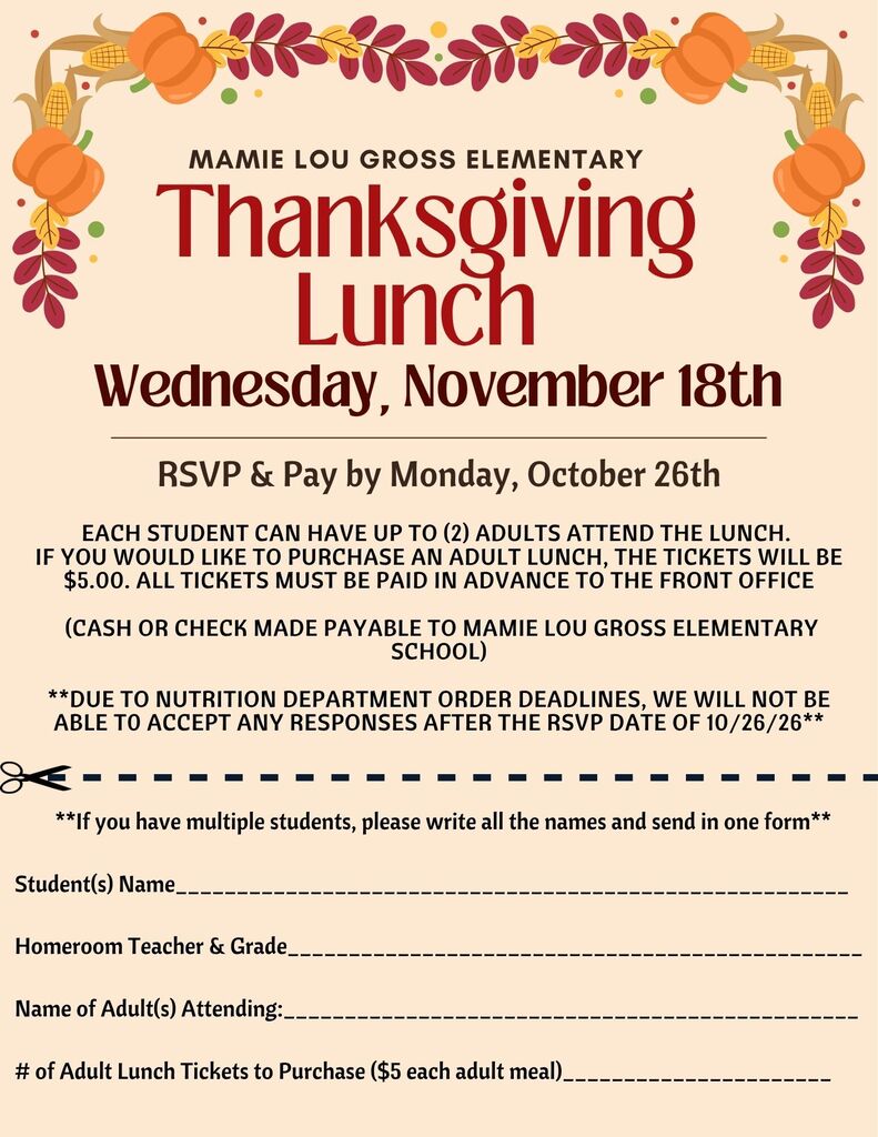 Thanksgiving Lunch