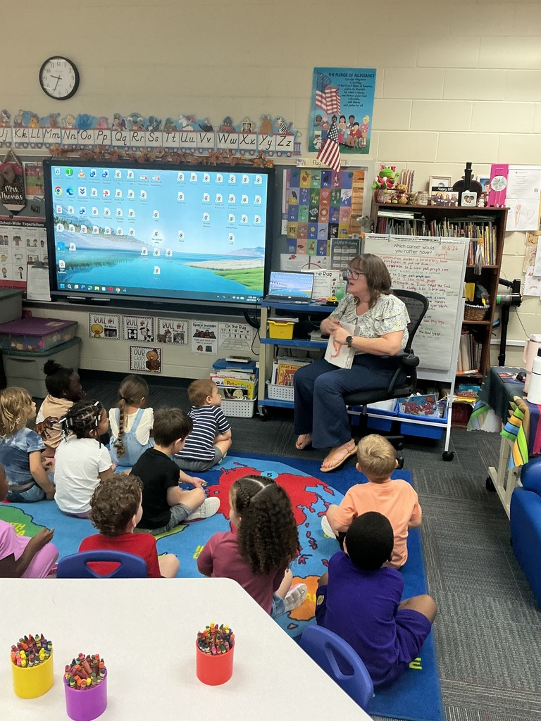 Mrs. Fry reading
