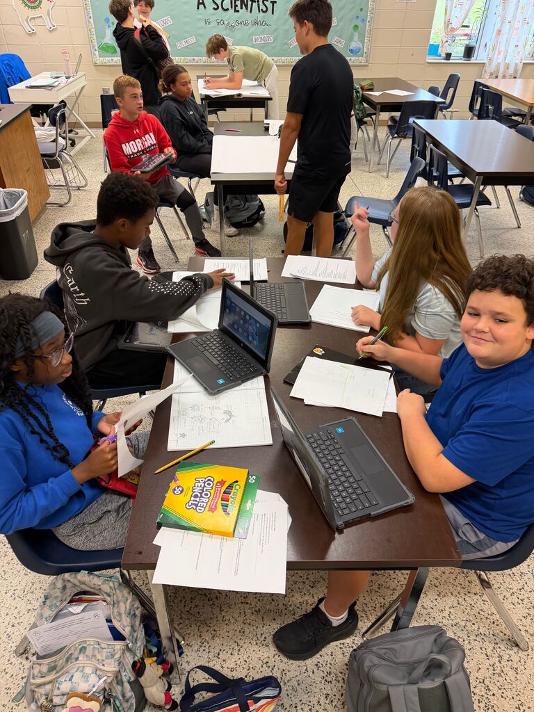 Mrs. Durden's 7th grade science class biome project