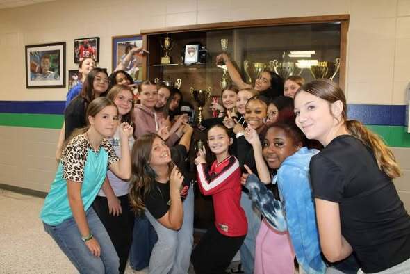 🏆✨ Pretty soon we’re going to need a bigger trophy case at CMS! 🏐🥎 We had the absolute honor of helping our Lady Cougar Softball and Volleyball teams (and their amazing coaches!) place their newest hardware on display! 🎉 🙌 Huge applause to Volleyball for taking home Region Runner-Up 🥈 and to Softball for fighting to the very end to bring home the Championship title for the SECOND year in a row! 🏆🔥 Way to go, Cougars! We are SO proud of you! 🐾💙💛 #BElieveinCAMDEN #WeAreCamden