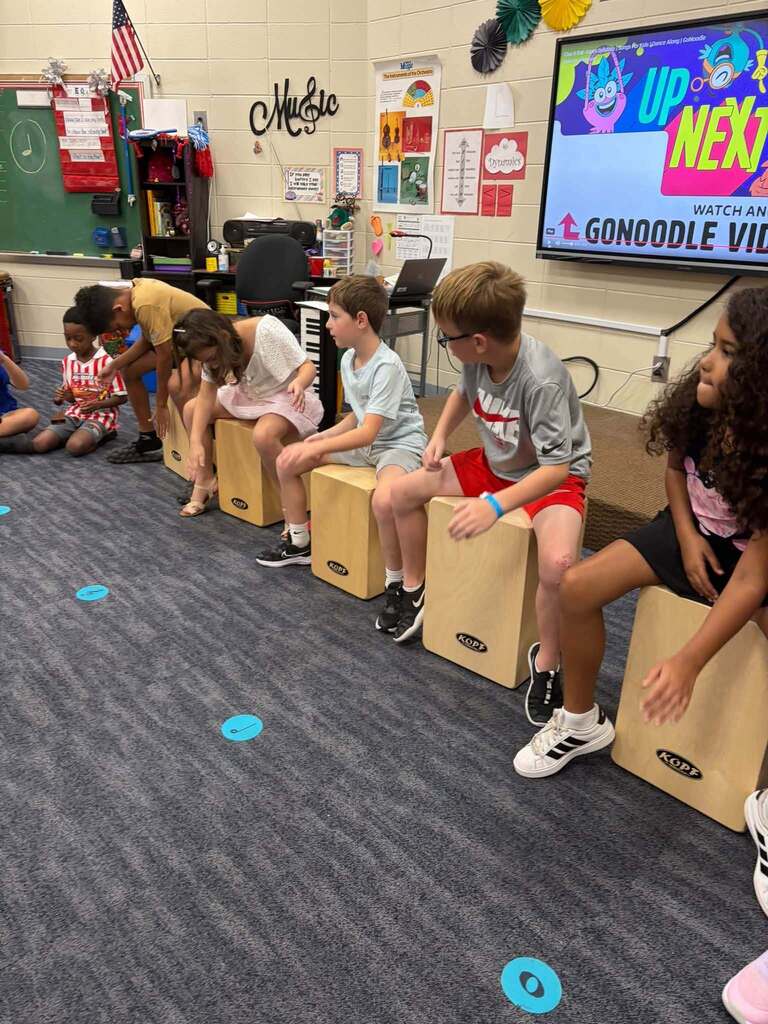 🎶 Rhythm is in the air at Woodbine Elementary! Crawfish are tuning up, dialing in their beats, and making pure magic together in music class this week. 🥁✨ From picking up new instruments to learning how every voice and note fits together, our little Crawfish are showing off some serious teamwork and big talent. Listening to these songs come to life in the hallways has been an absolute joy! 🎺🎨 Keep shining bright and making sweet music, Woodbine! 🌟 mini-musicians rock! 🪵🦞❤️ #BElieveinCAMDEN #WeAreCamden