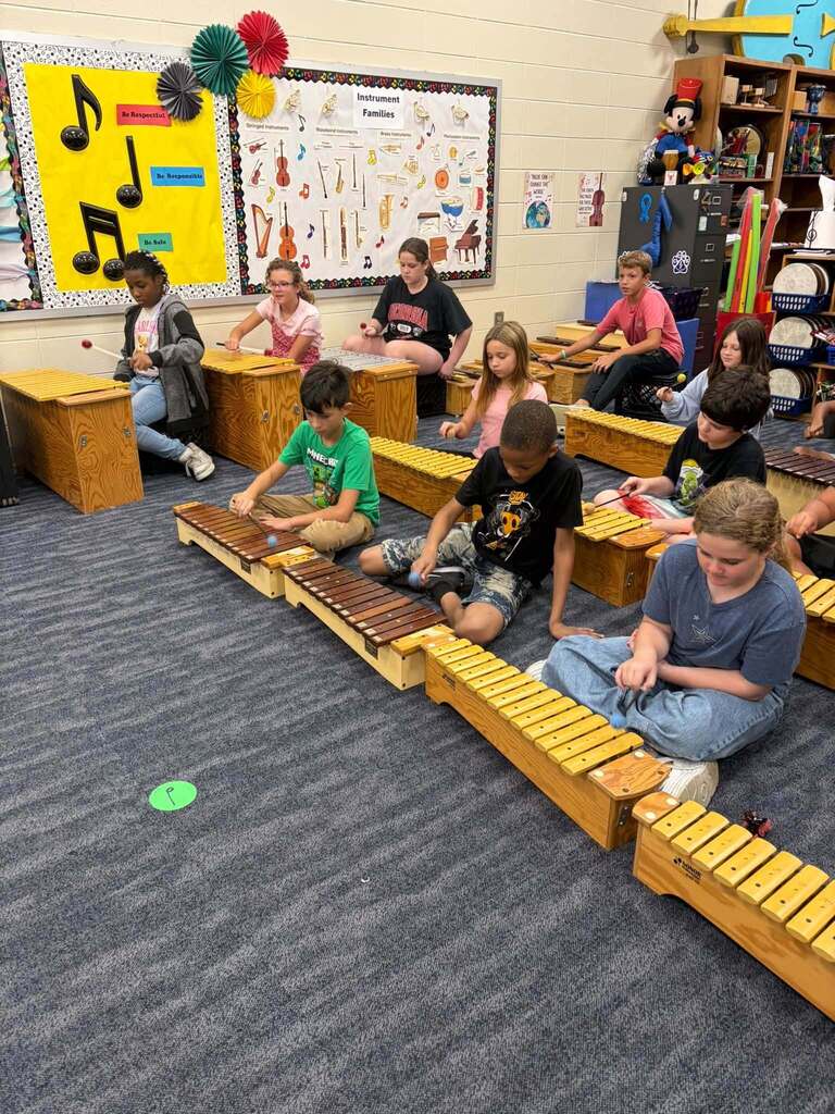 🎶 Rhythm is in the air at Woodbine Elementary! Crawfish are tuning up, dialing in their beats, and making pure magic together in music class this week. 🥁✨ From picking up new instruments to learning how every voice and note fits together, our little Crawfish are showing off some serious teamwork and big talent. Listening to these songs come to life in the hallways has been an absolute joy! 🎺🎨 Keep shining bright and making sweet music, Woodbine! 🌟 mini-musicians rock! 🪵🦞❤️ #BElieveinCAMDEN #WeAreCamden