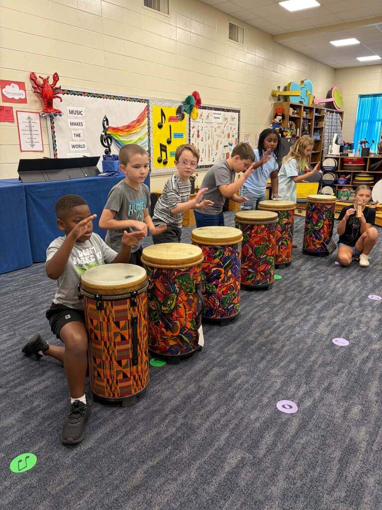 🎶 Rhythm is in the air at Woodbine Elementary! Crawfish are tuning up, dialing in their beats, and making pure magic together in music class this week. 🥁✨ From picking up new instruments to learning how every voice and note fits together, our little Crawfish are showing off some serious teamwork and big talent. Listening to these songs come to life in the hallways has been an absolute joy! 🎺🎨 Keep shining bright and making sweet music, Woodbine! 🌟 mini-musicians rock! 🪵🦞❤️ #BElieveinCAMDEN #WeAreCamden
