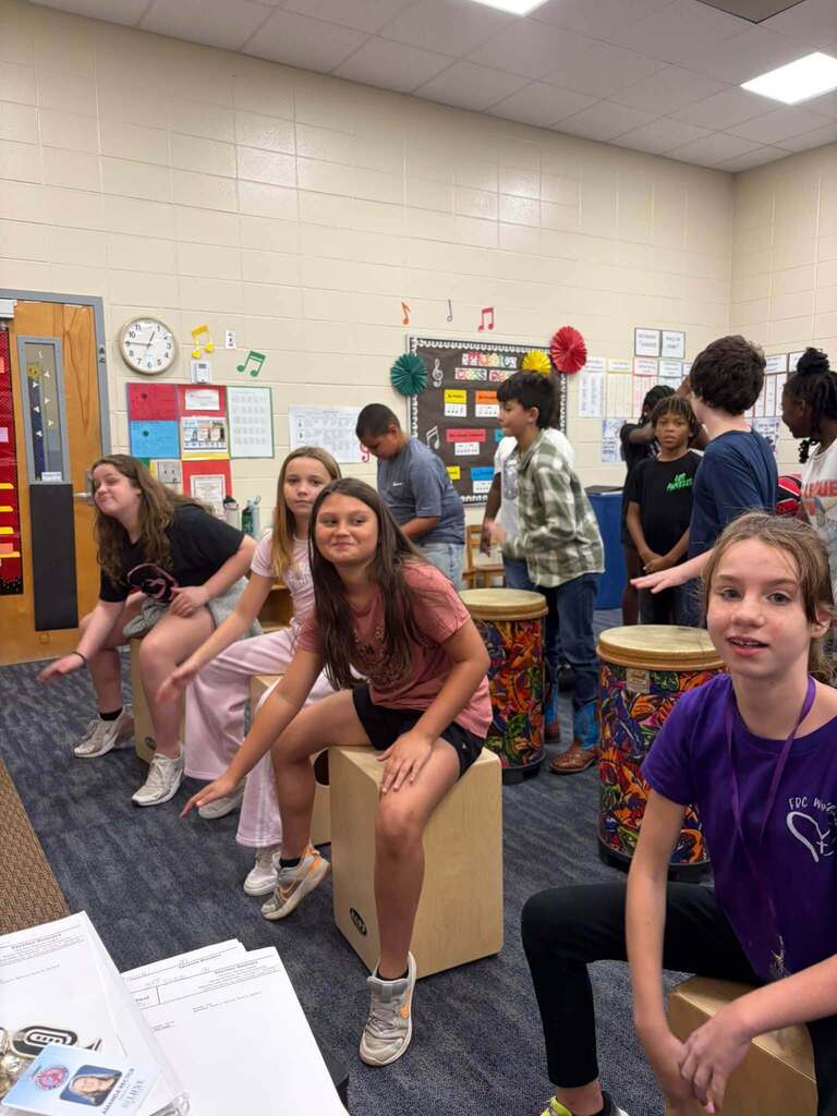 🎶 Rhythm is in the air at Woodbine Elementary! Crawfish are tuning up, dialing in their beats, and making pure magic together in music class this week. 🥁✨ From picking up new instruments to learning how every voice and note fits together, our little Crawfish are showing off some serious teamwork and big talent. Listening to these songs come to life in the hallways has been an absolute joy! 🎺🎨 Keep shining bright and making sweet music, Woodbine! 🌟 mini-musicians rock! 🪵🦞❤️ #BElieveinCAMDEN #WeAreCamden