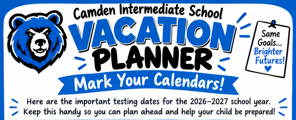 Testing calendar