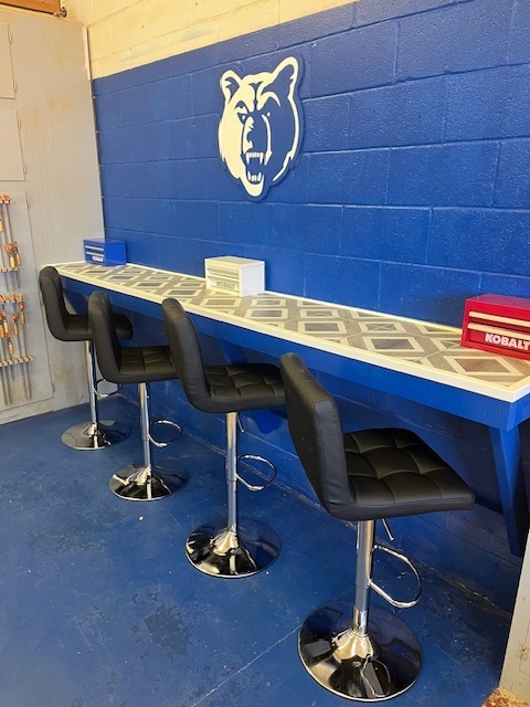 New Work Station in Shop