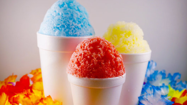 Snow Cones with Students