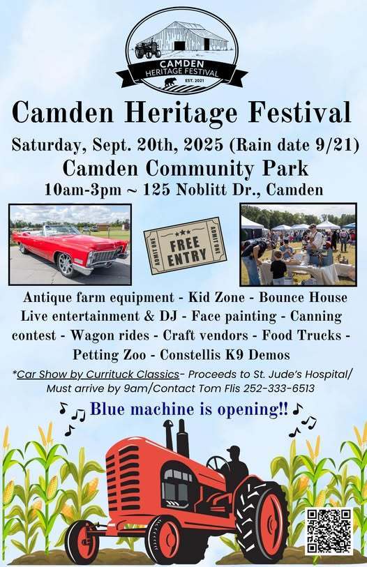 Camden Heritage Festival flyer