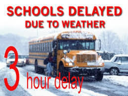 3 Hour Delay- December 9, 2025