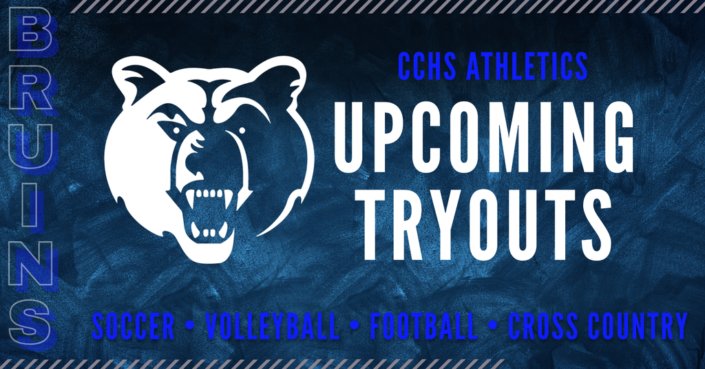 CCHS Bruins Athletics Upcoming Tryouts