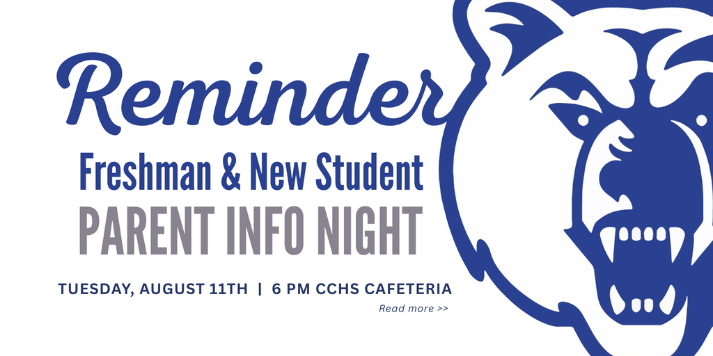 Reminder Parent Night