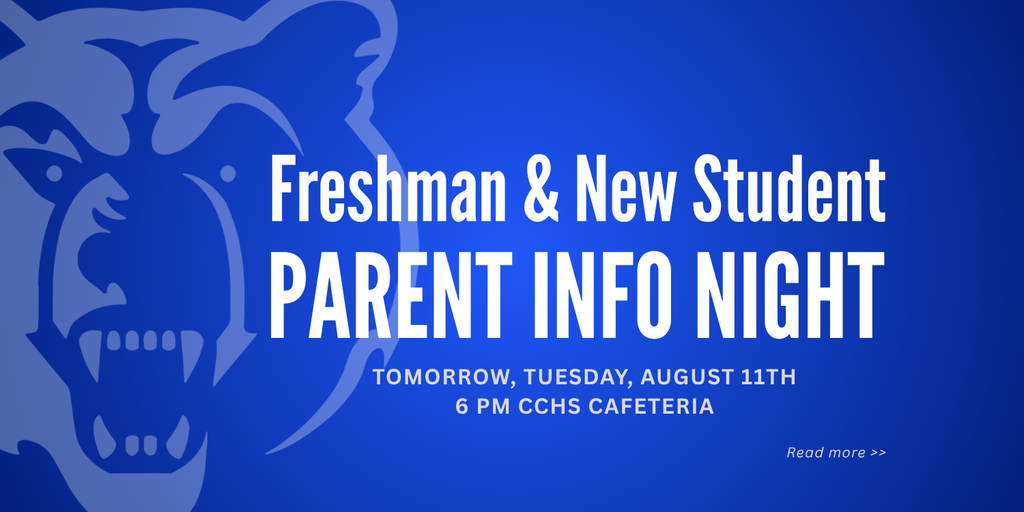 Freshman Parent Info Night