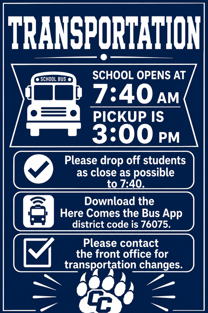 Transportation Flyer Blue 