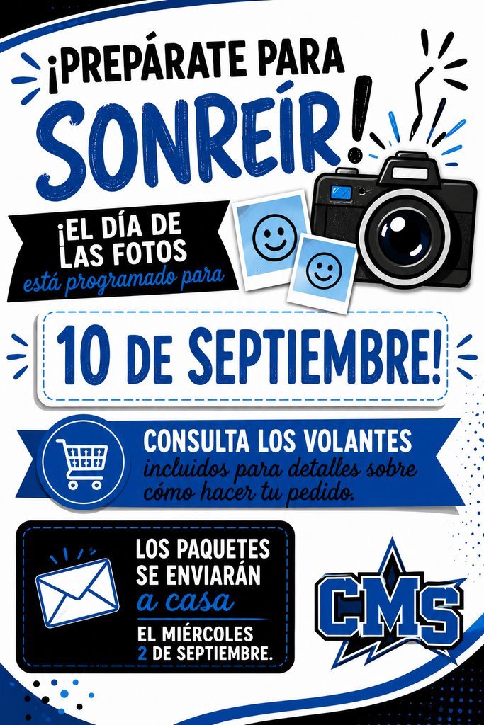 School Picture Day is September 10th!