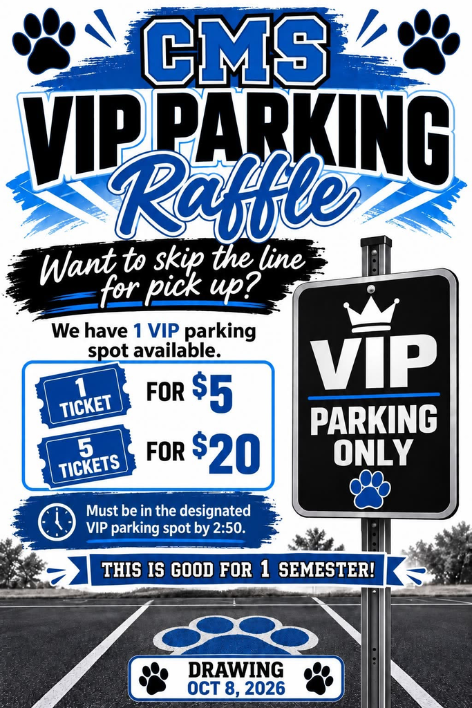 VIP Parking Raffle