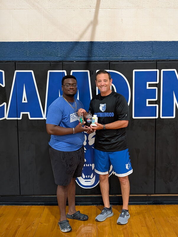 Coach Harnly handed over the keys to the athletic department to Ja'Kori Evans, who will serve as our new Athletic Director