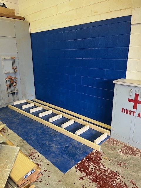 New Work Station in Shop 1