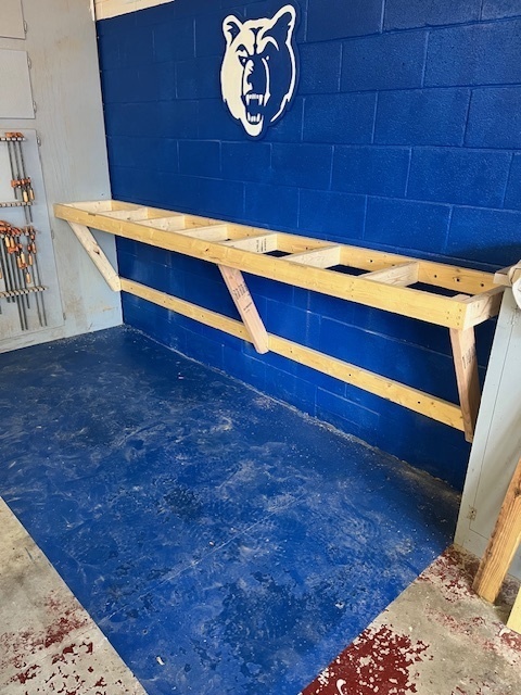 New Work Station in Shop 2