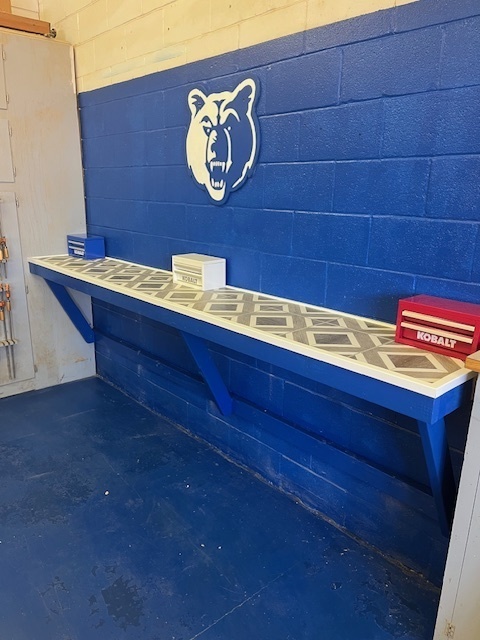 New Work Station in Shop 5