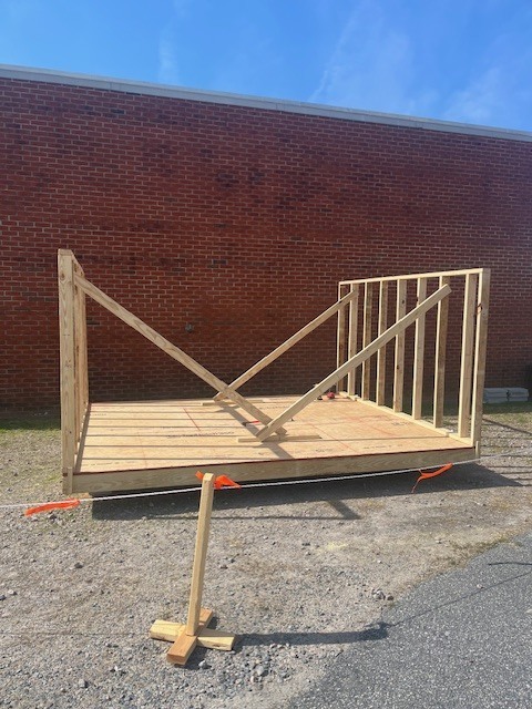 Construction Work on the Shed