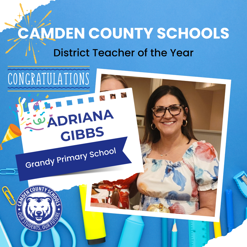 Adriana Gibbs, CCS Teacher of the Year