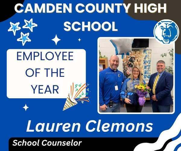 Lauren Clemons, CCHS Employee of the Year 