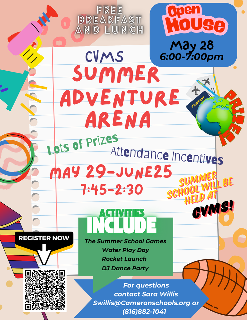 2025 4-8 Summer School flyer