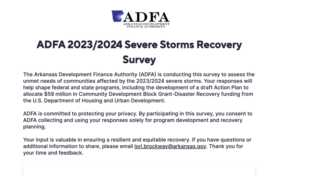ADFA Survey