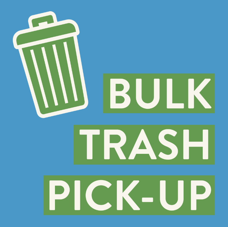Bulk Pickup - MUST CALL CITY HALL BEFORE PLACING ITEMS ON CURB
