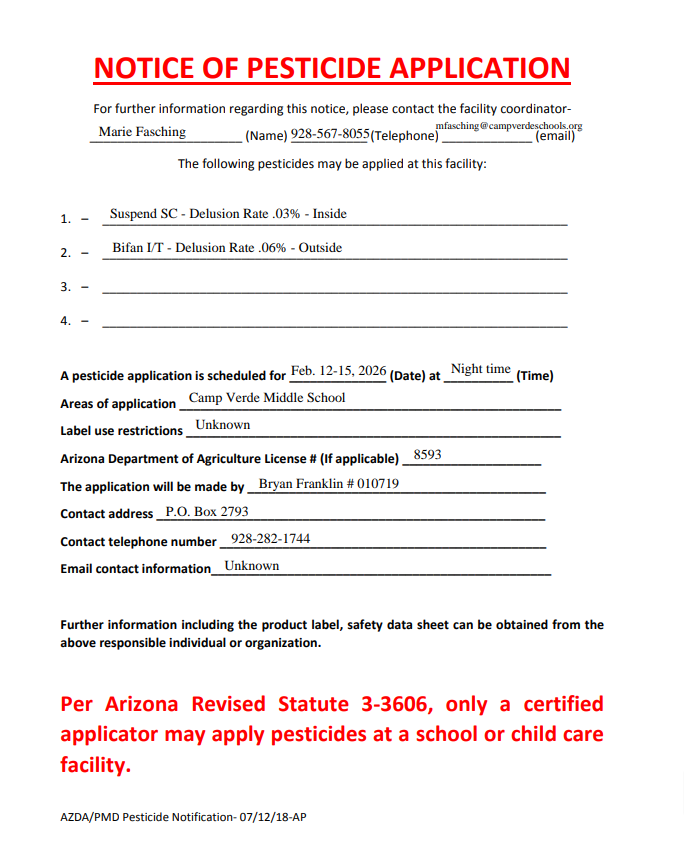 Pesticide Notice Feb 12-15