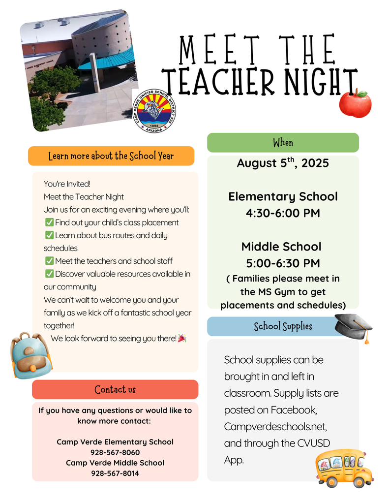 Meet the Teacher Flyer