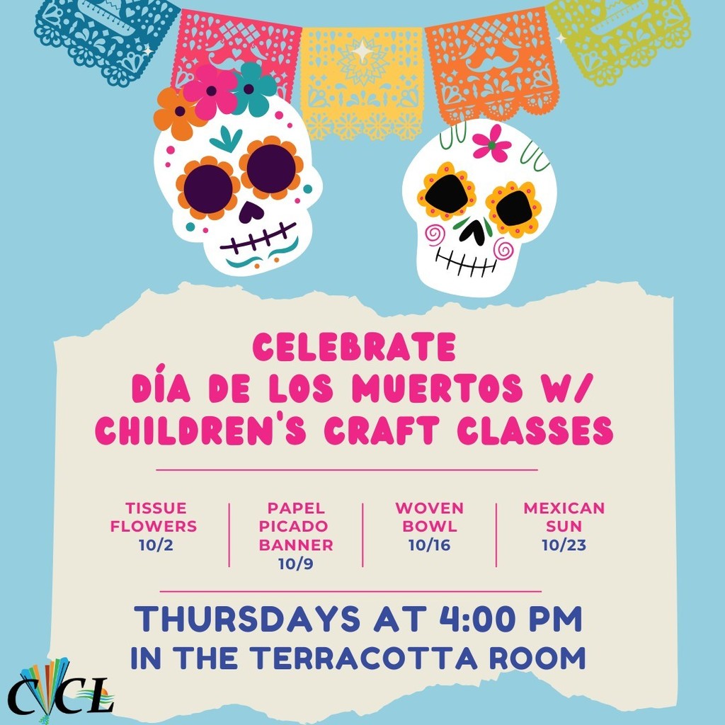 2025 Dia de los Muertos w Craft Classes