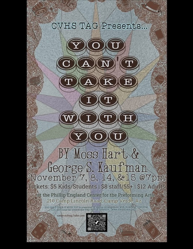 Flyer You Can't Take It With You